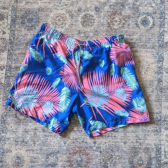 Boardies Tropicana Blue Mens Swim Shorts - Picture 2 of 11